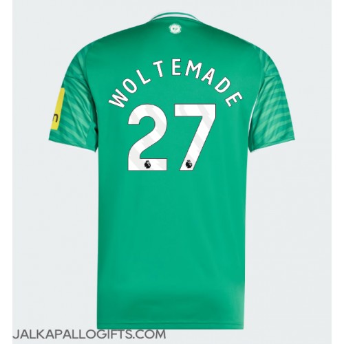 Newcastle United Nick Woltemade #27 Vieraspaita 2025-26 Lyhythihainen